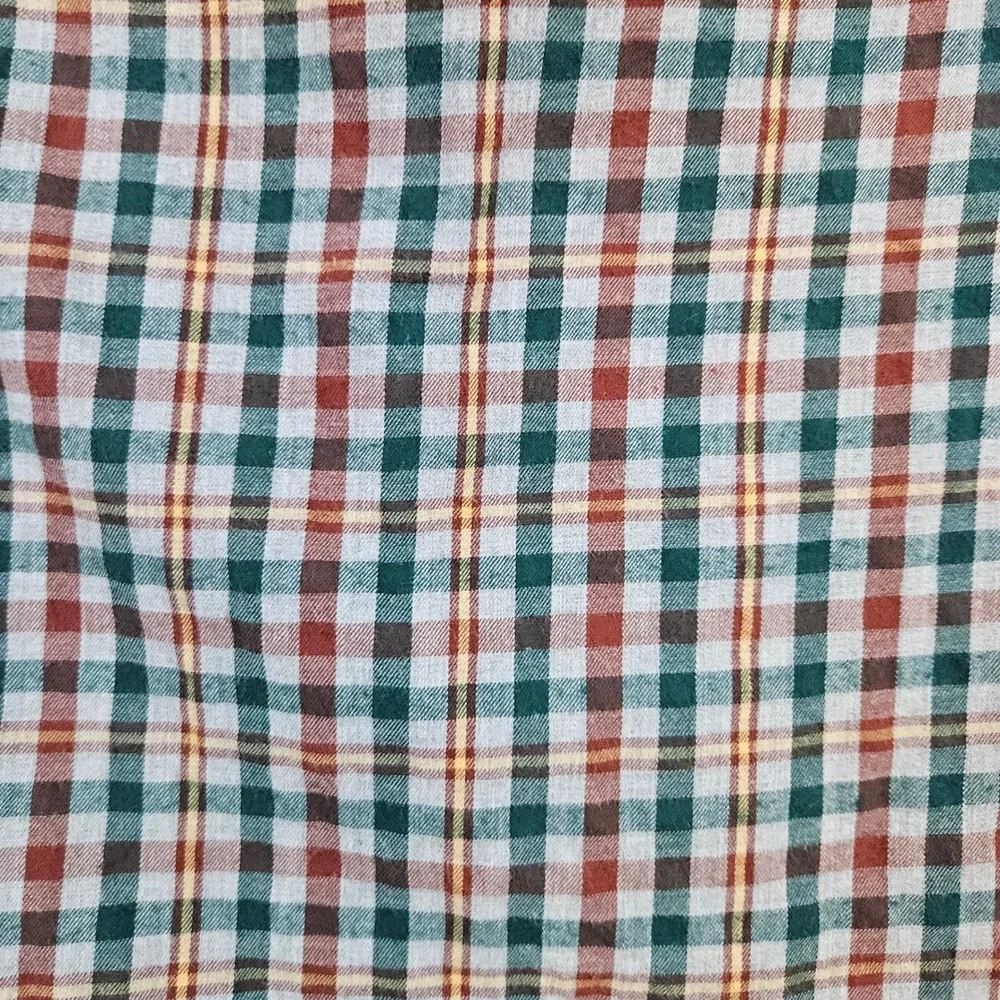 J Crew Men's Multicolor Checks Button Down‎ Shirt Size S 100% Cotton Re-Imagined